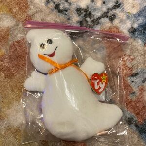spooky the ghost beanie baby